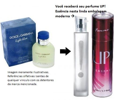 UP! 14 50ml = Dolce & Gabbana Light Blue